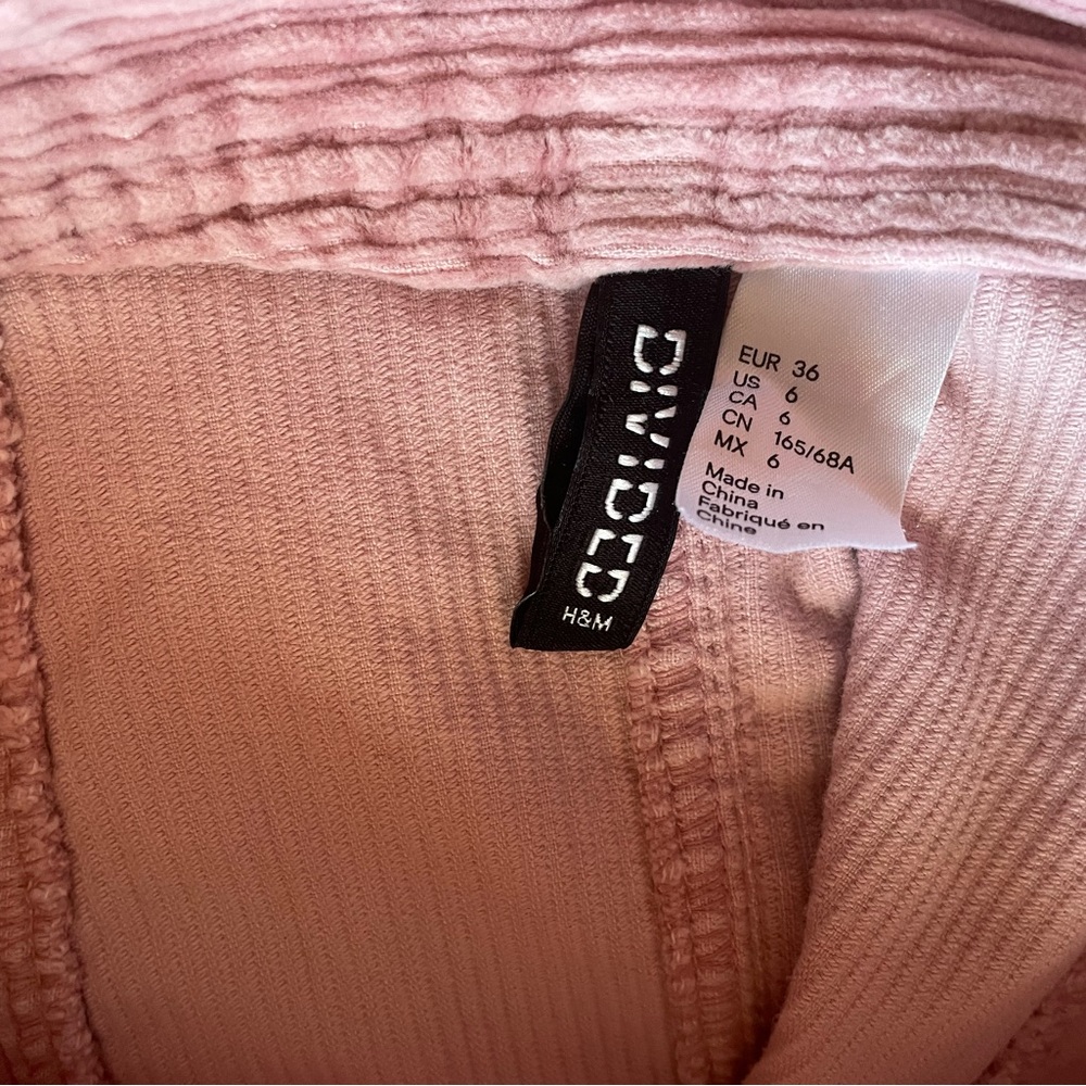 Divided Corduroy Skirt - Picture 3 of 3